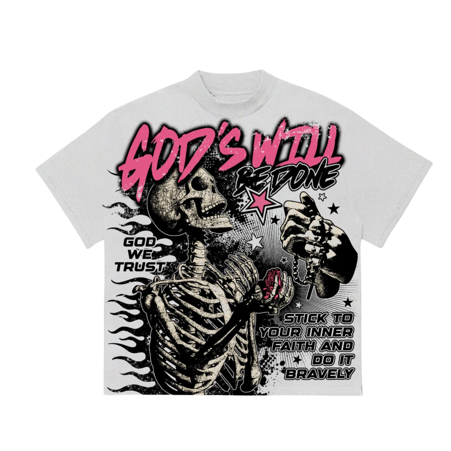 GodSkull Tee White