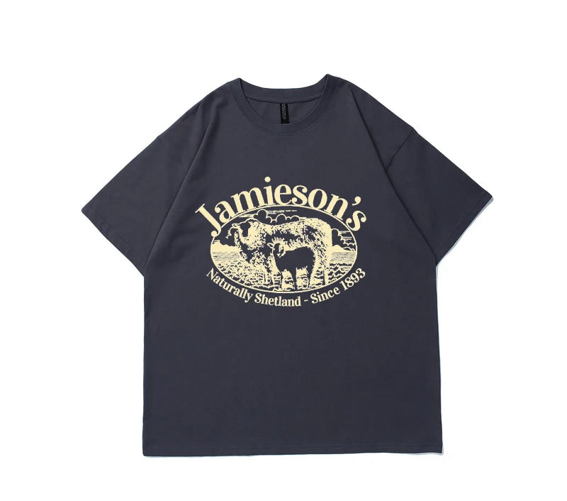 Jamiesons Oversized Tee Black