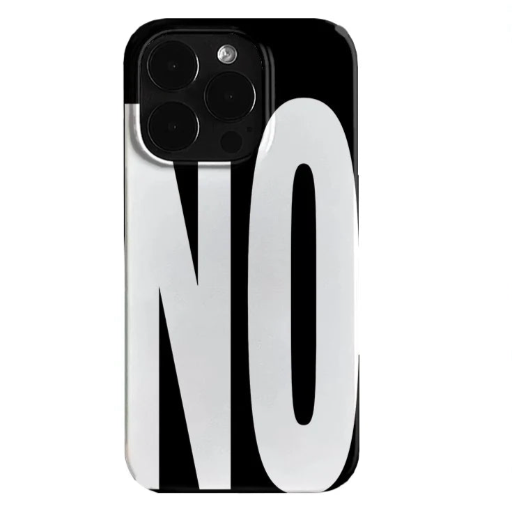 NO IPhone Case