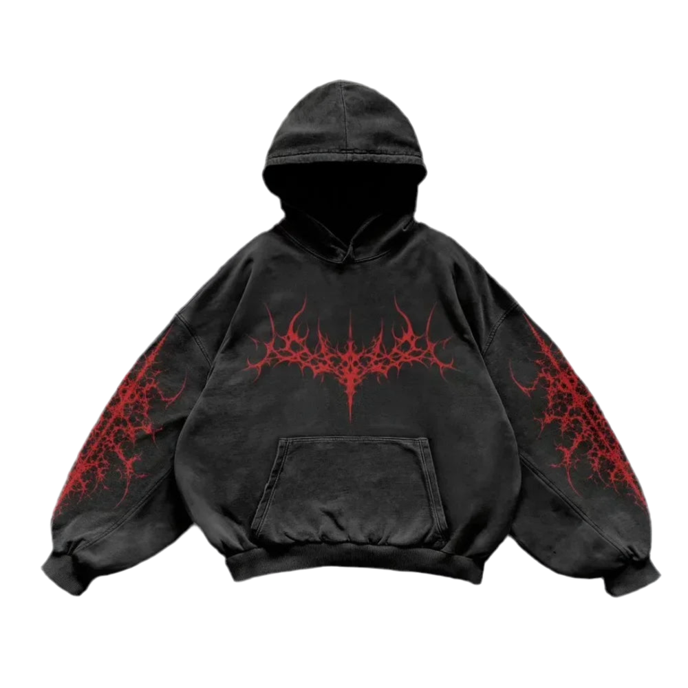 Streetwave Hoodie Red