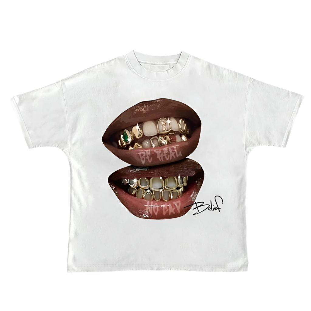 Grillz Graphic Tee - White
