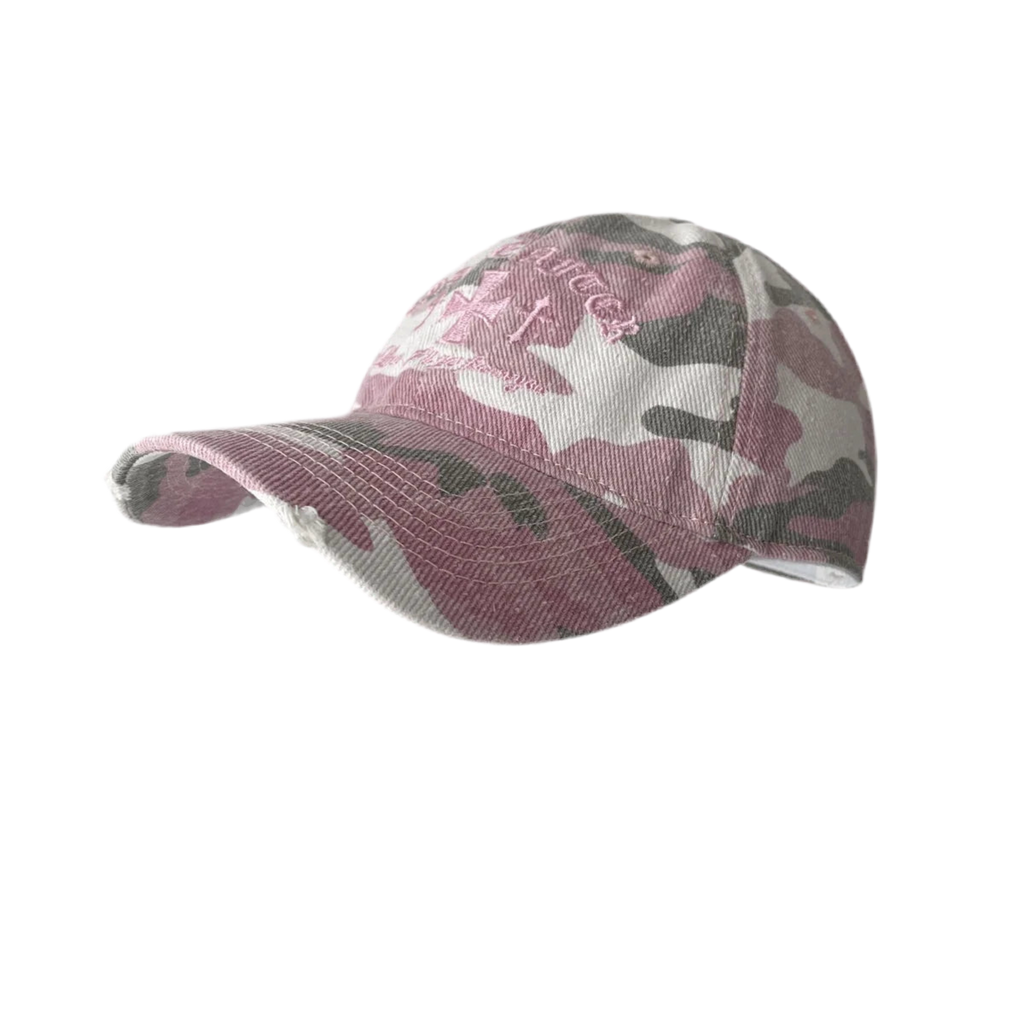 Pink Camo Cap