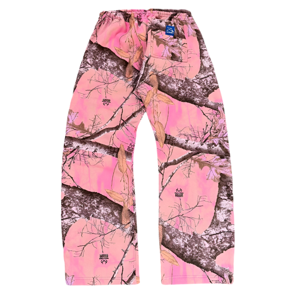 Pink Camo Track Pants