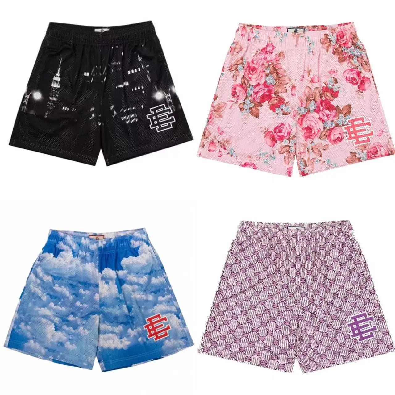 Lusion Mesh Shorts Blue