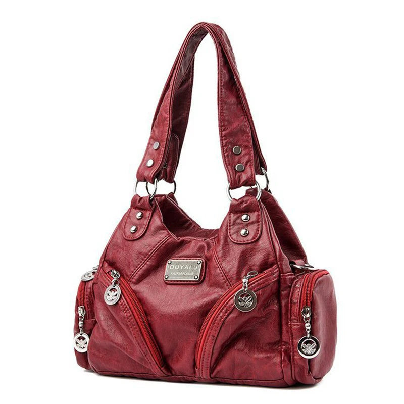 Vault Handbag Red
