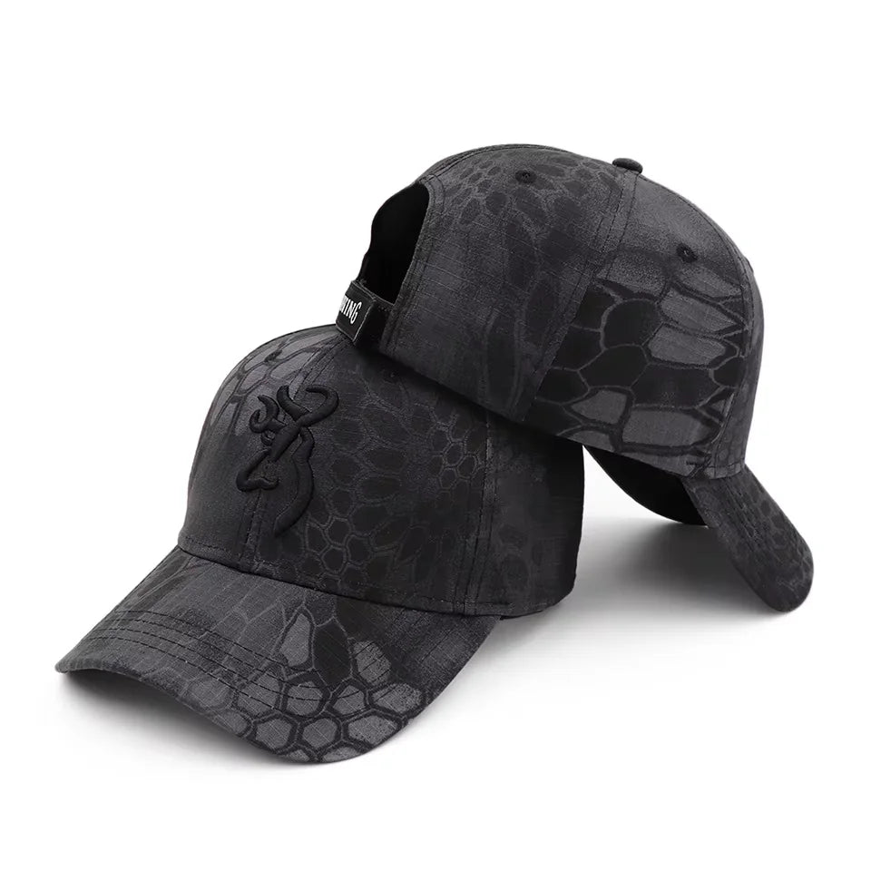 Dark Grey Camo Cap