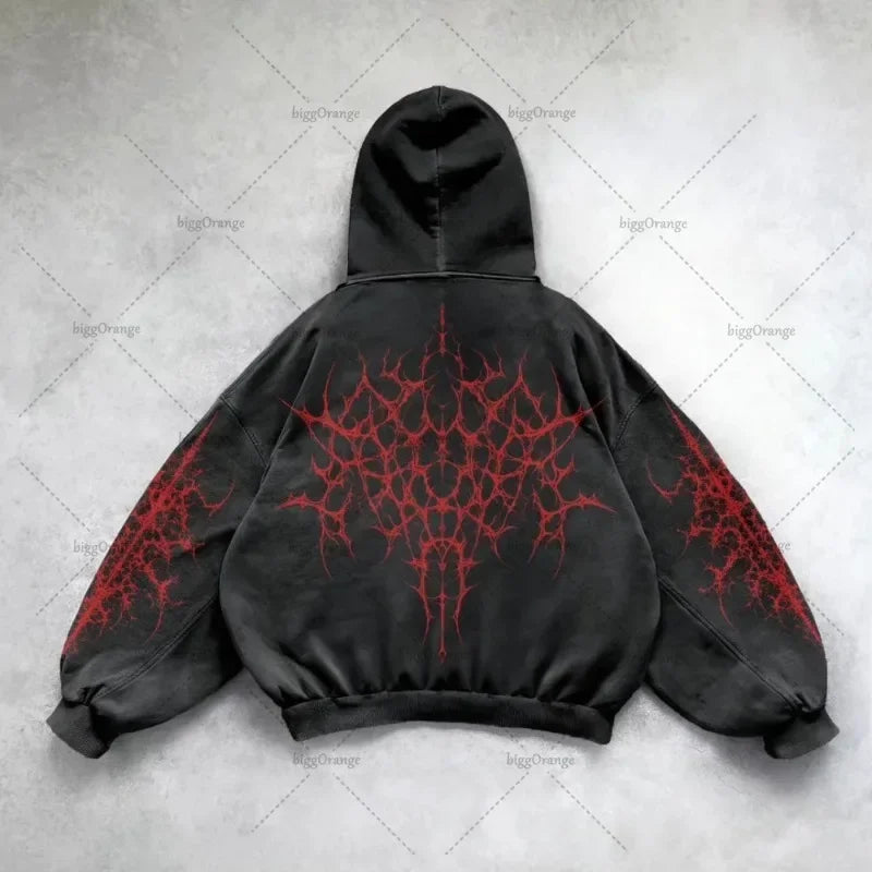Streetwave Hoodie Red