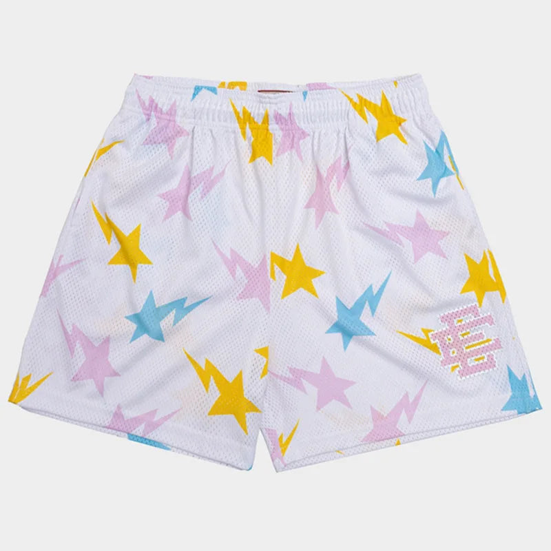 Lusion Mesh Shorts Blue