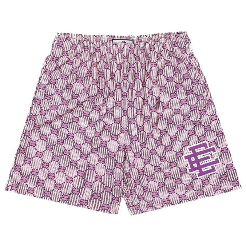 Lusion Mesh Shorts Purple
