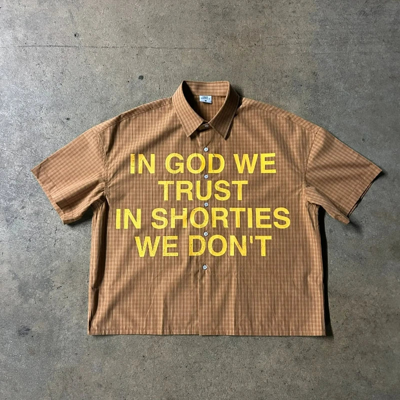 IN GOD WE TRUST SHIRT