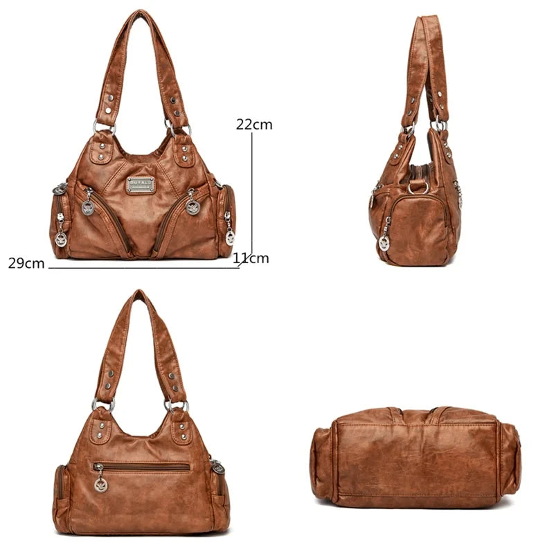 Vault Handbag Brown