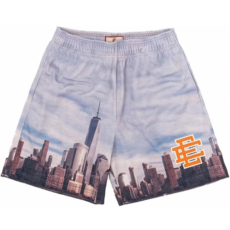 Lusion Mesh Shorts Blue