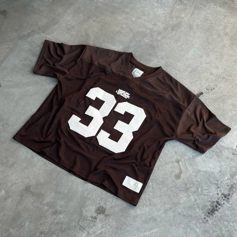 Retro Brown 33 Jersey