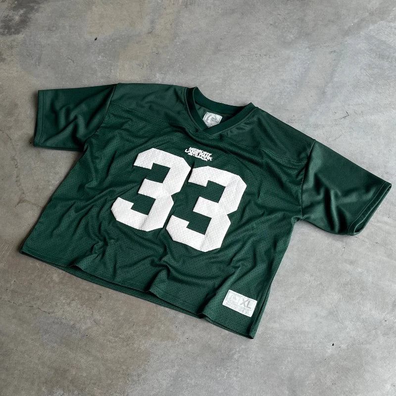 Retro Green 33 Jersey