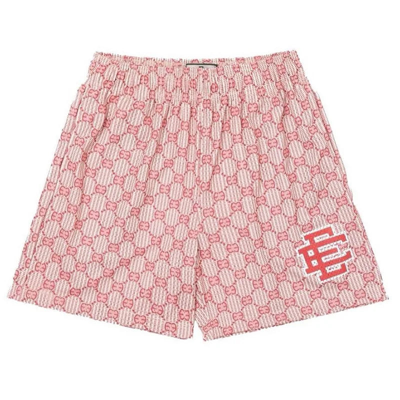 Lusion Mesh Shorts Red