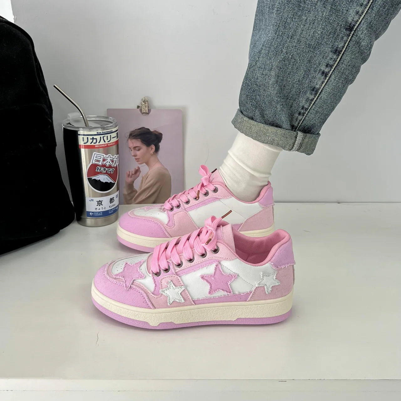 Starfade Pink Trainers